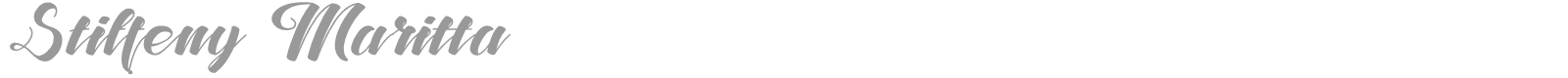Stiffeny Maritta font preview